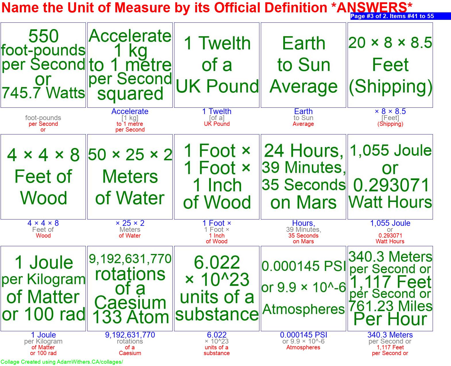 CollageA: guessUnitOfMeasure Page 3